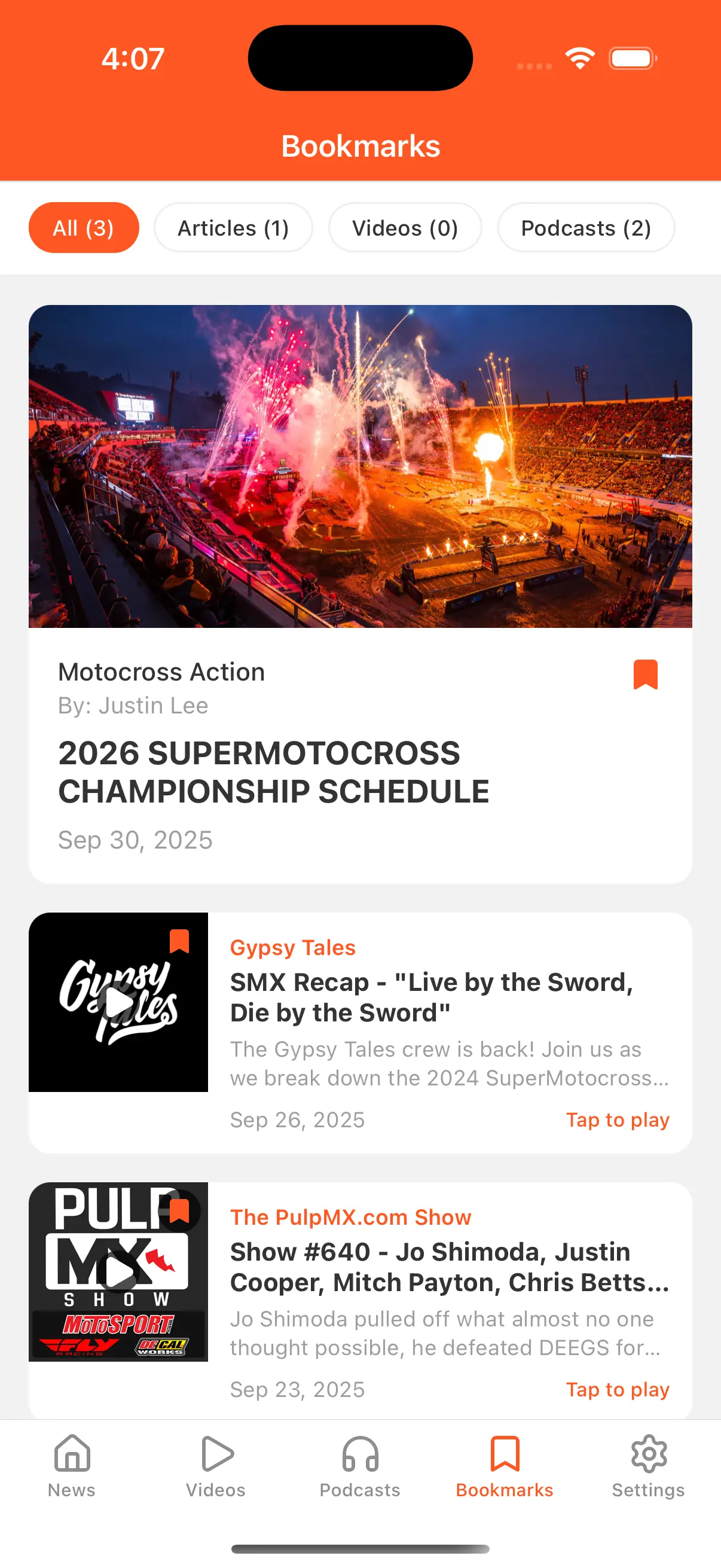 Moto Aggregate App Screenshot 3